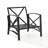Mosier Powder Coated Steel Outdoor Lounge Chair with Cushions-611615625-666079293
