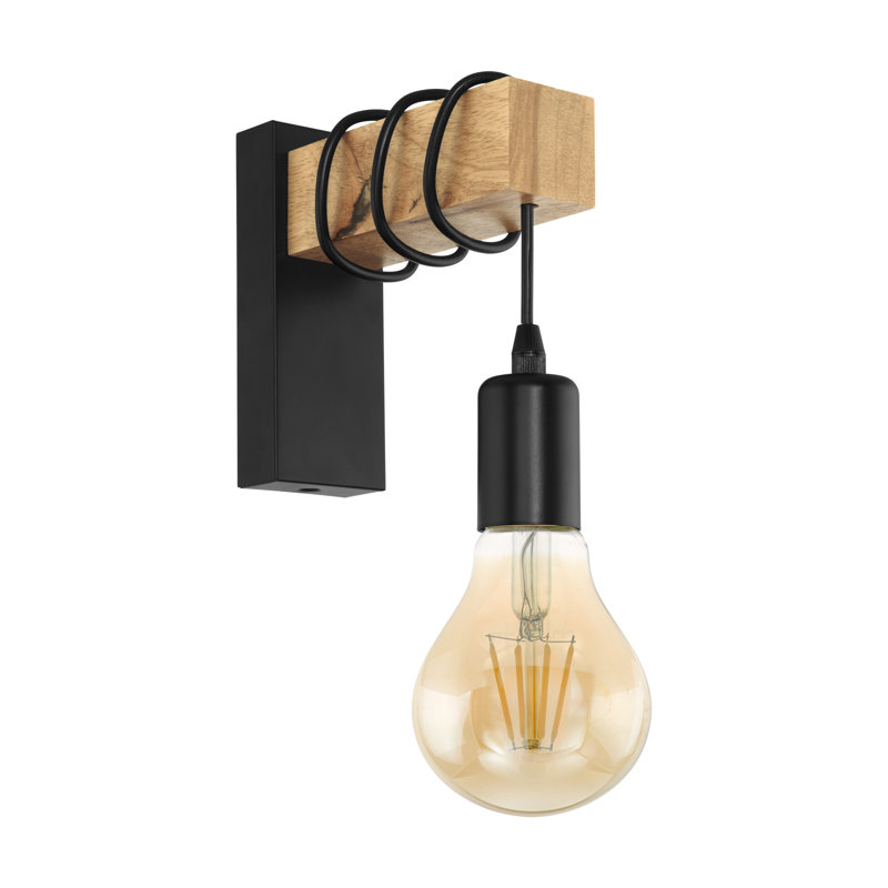 Acuff Armed Sconce, Black