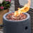 Column Concrete Propane Smokeless Fire Column-1823766616