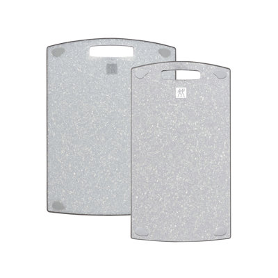 Plateau de jeu ZWILLING effet marbre moucheté, 2 pièces, en plastique