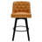 Swivel Upholstered 30'' Counter Stool Wood Leg-93801830-93801834-124606442