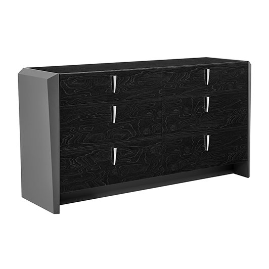 Roniqua 166cm W 6 - Drawer Chest of Drawers