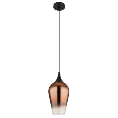 Charisa 1 - Light Matte Black Pendant