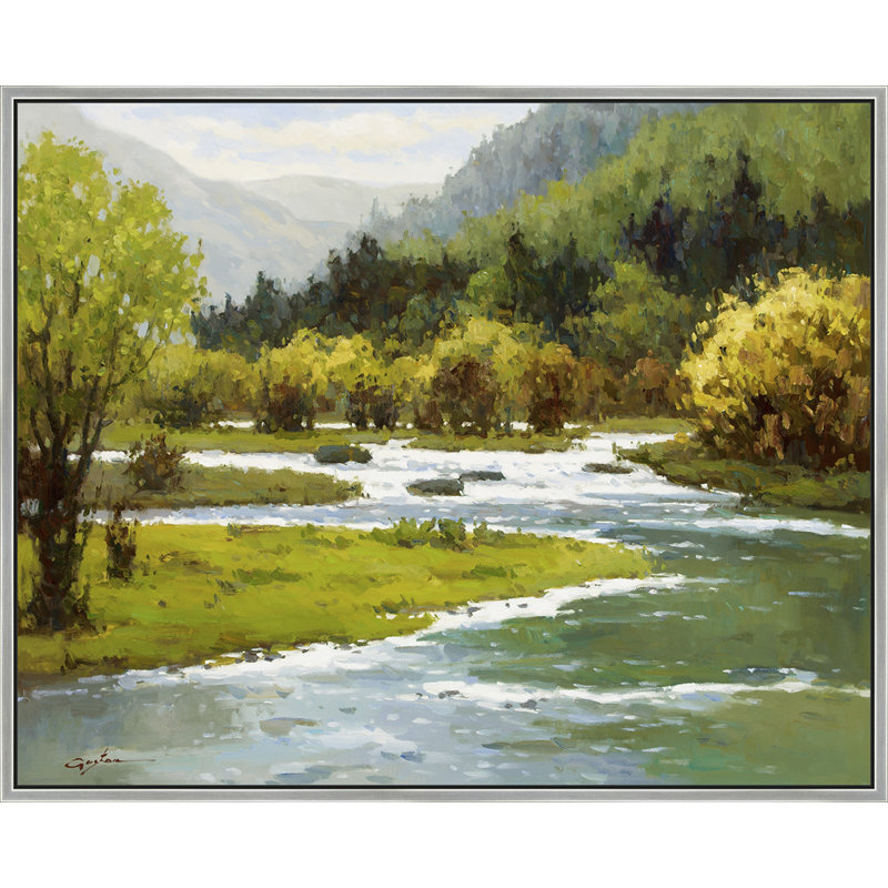 Crisp Day Painting, Silver