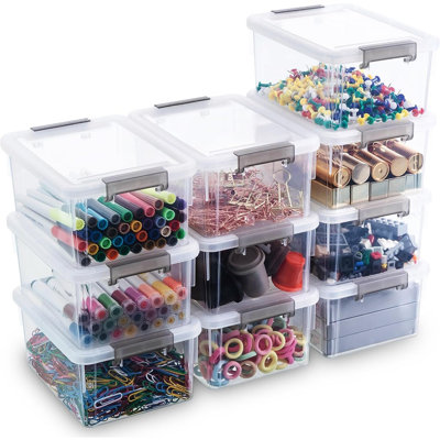 Boîte empilable en plastique avec bacs de rangement de 1,3 litre CityLite