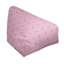 Fauteuil à billes rouge à motif géométrique - siège à motif triangulaire-47358220-105464006