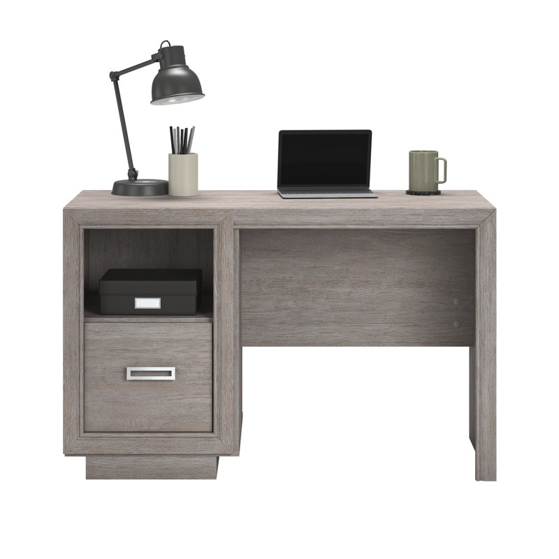 Bureau moderne en bois avec tiroir classeur (sans la chaise)