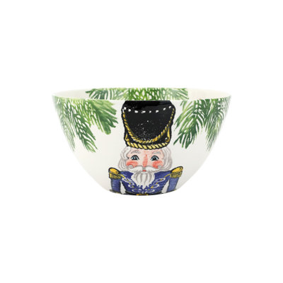 Nutcrackers Terra Bianca Serving Bowl
