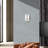 Engela Steel Flush Mounted Sconce-1100367693