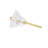 Oversized 1.6" Length Flower Novelty Knob Multipack