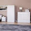 Oslo 3 Piece Bedroom Set (2 Drawer Bedside Chest, 8 Drawer Chest, 2 Door 2 Drawer Wardrobe), (100% FSC)-910389803