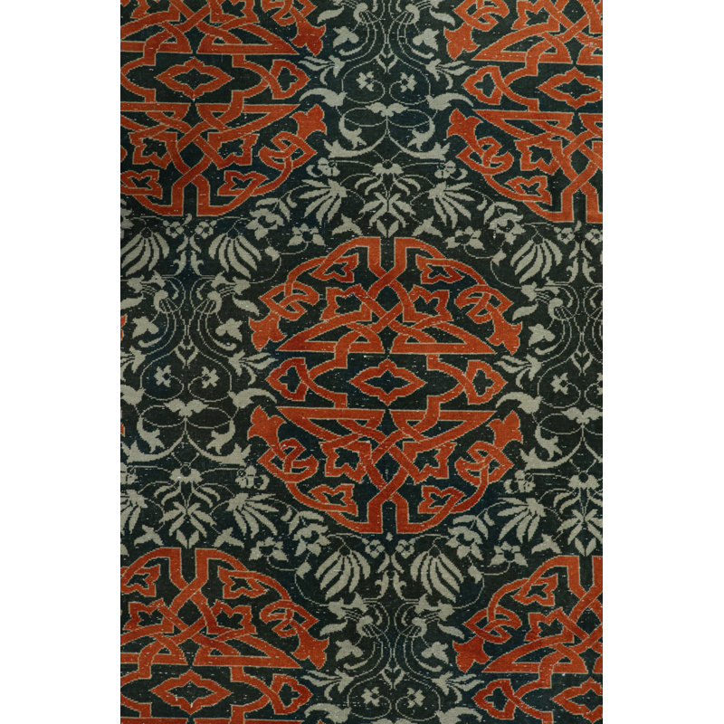 One-of-a-Kind 6'7”x9'3” Hand Knotted Area Rug