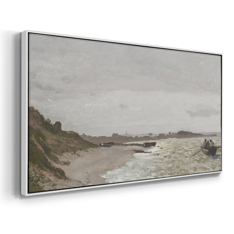 Série paysage - MLXV - Toile tendue avec châssis encadré - Prêt à être accroché, Naturel, H 21 po x l 41 po