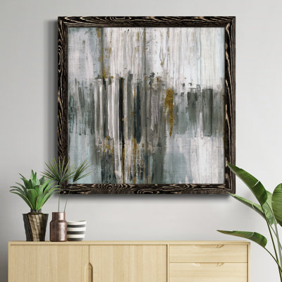 La Vie - Art textuel sur toile encadré