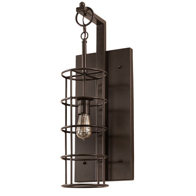 Rustic Lodge Armed Sconce
