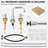 Widespread 2-handle Bathroom Faucet with Drain Assembly-55809705