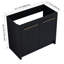 Meuble-lavabo 36 po - Châtaignier noir, version autoportante