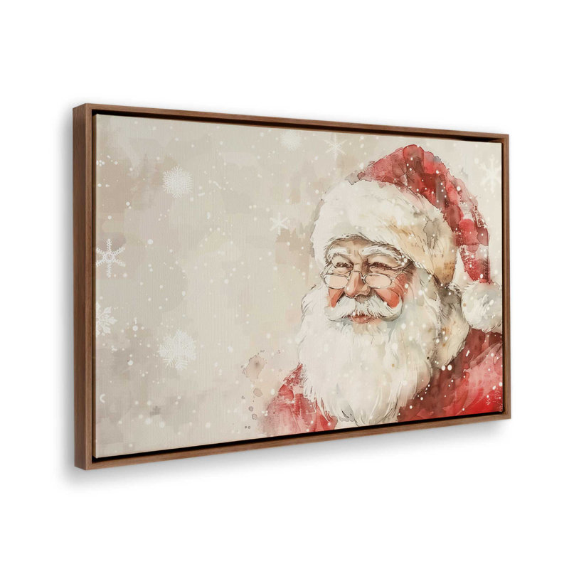 Impression sur toile Jolly Glow, Noyer, H 12,75 po x l 18,75 po