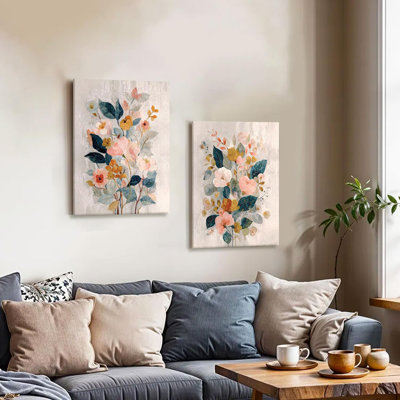 2 Piece Wrapped Canvas Print