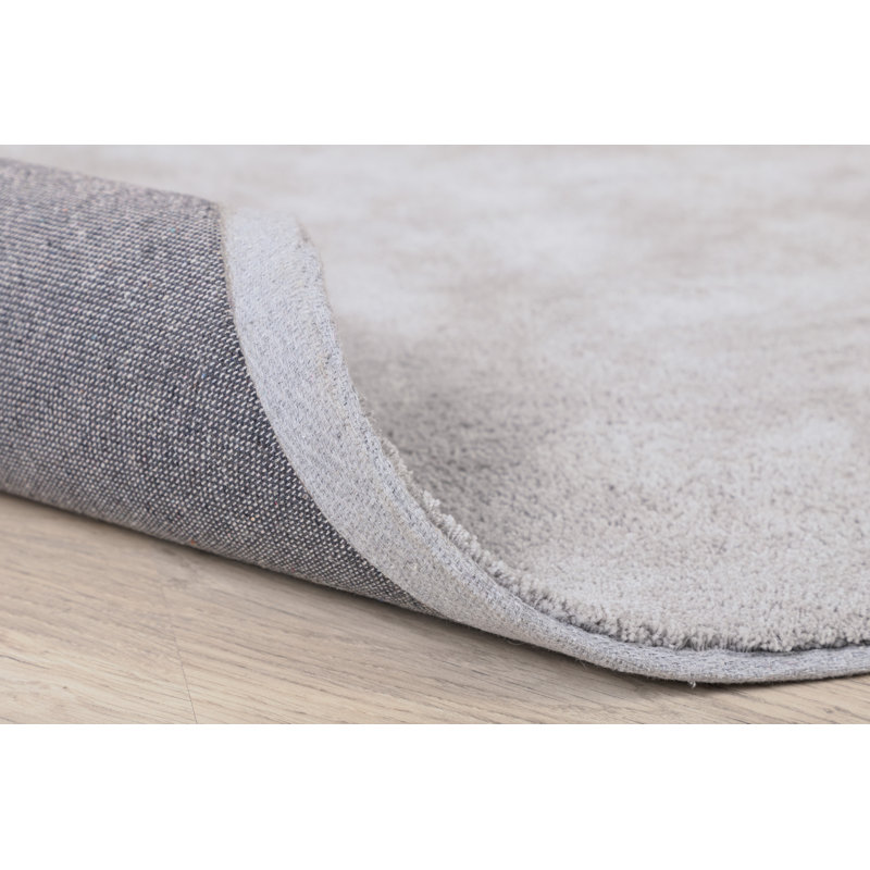 Kirby Solid Colour Hand Woven Area Rug, Rectangle 171 x 242cm