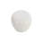River Stone Side Table Gel Coat White