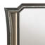 Miroir avec DEL, gris métallique