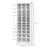 Tall Shoe Rack Storage Organizer, Narrow Shoe Cabinet With Open Cubes For 36 Pairs