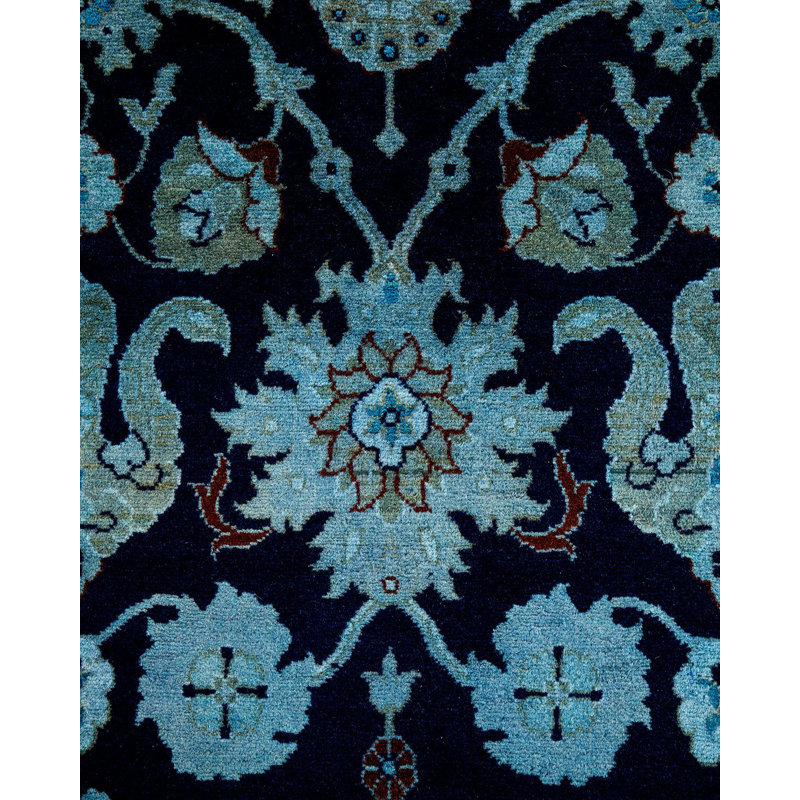 Fine Vibrance One-of-a-Kind 3' 2" X 5' 3" Hand Knotted Area Rug