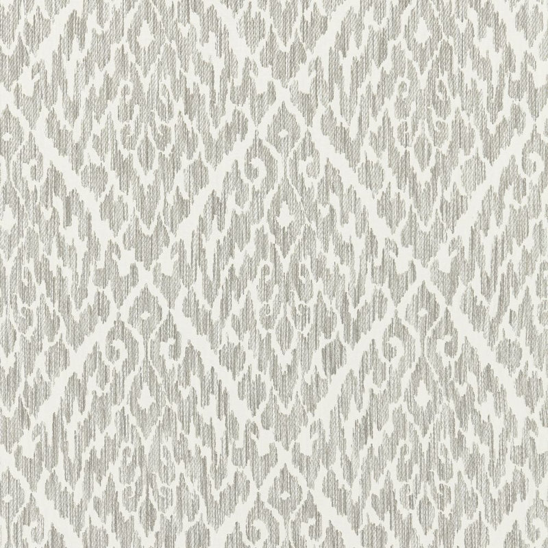 La Boheme Lhasa Ikat Weave Fabric, Greige