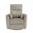 Corduroy Fabric Upholstered Accent Chair with Swivel and Reclining Motion/ Perfect for Comfort and Style in Any Living Room.-45673991