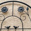 Paquet de 2 treillis de jardin en métal 71 po x 19,7 po antirouille pour plantes grimpantes-118741354