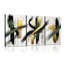 3 Pcs Framed Abstract Wall Art Modern Gallery Prints Gold Lines Canvas Painting Minimalist Poster Picture Living Room Bedroom Office Wall Decor Ready To Hang