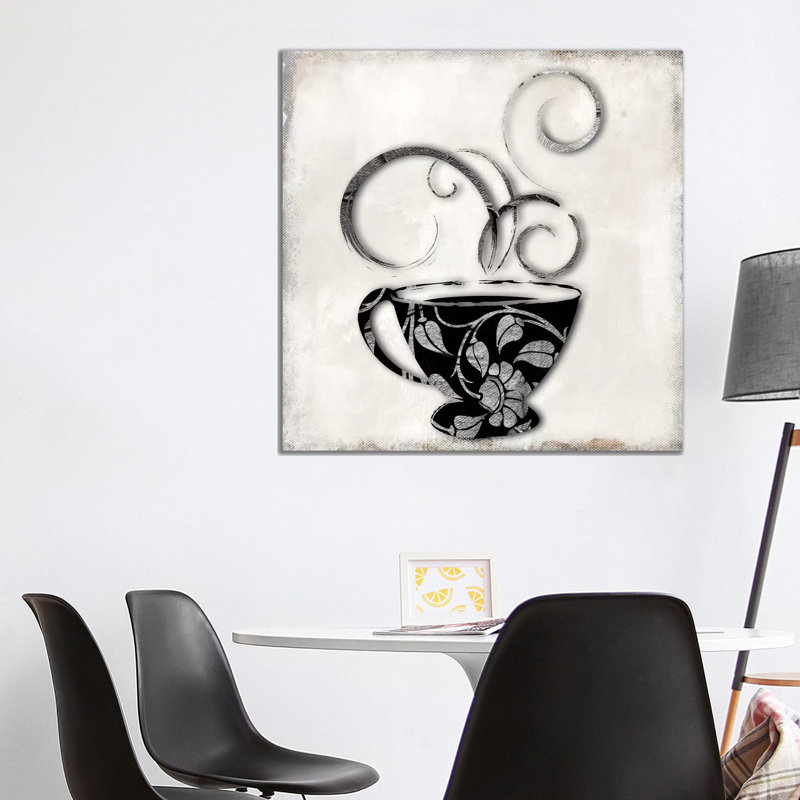 Silver Brewed I by Color Bakery - Wrapped Canvas Print