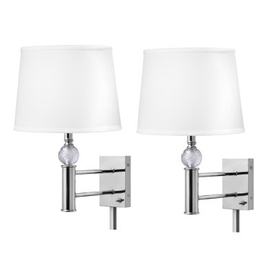 Plug-in Armed Sconce