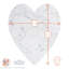 Argon Tableware - Heart Marble Chopping Board 