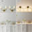 ETL Listed 2-Light Modern Dimmable Bathroom Vanity Light with Fabric Shades-123040177