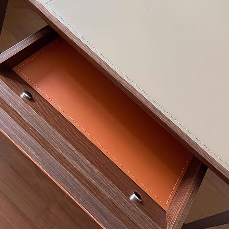 Bureau d'écriture / ordinateur exquis au design créatif, H 29,92 po x l 47,24 po x P 23,62 po