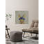 Blue Hat Rabbit - Wrapped Canvas Painting-34963512