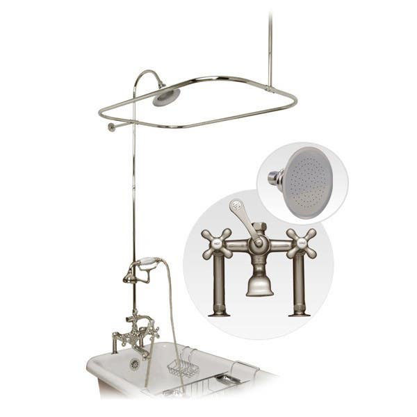 All-In-One Kit with Rough in-Valve, Brushed Nickel