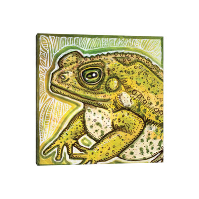 Fat Toad by Lynnette Shelley - Print on Canvas