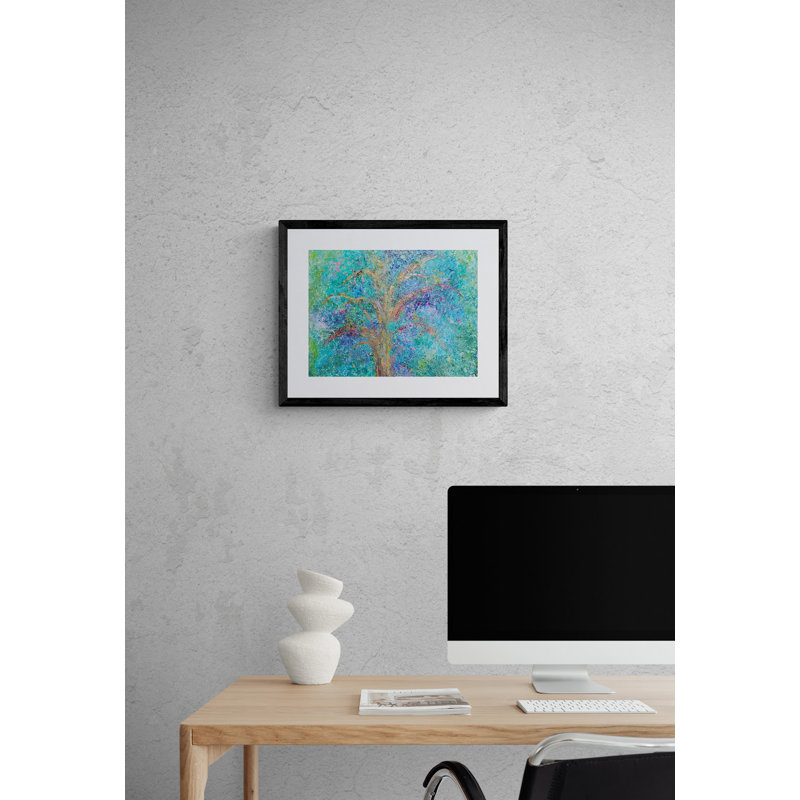 Tree Print by Marsha Heller, 25.25" H x 31.25" W x 0.875" D