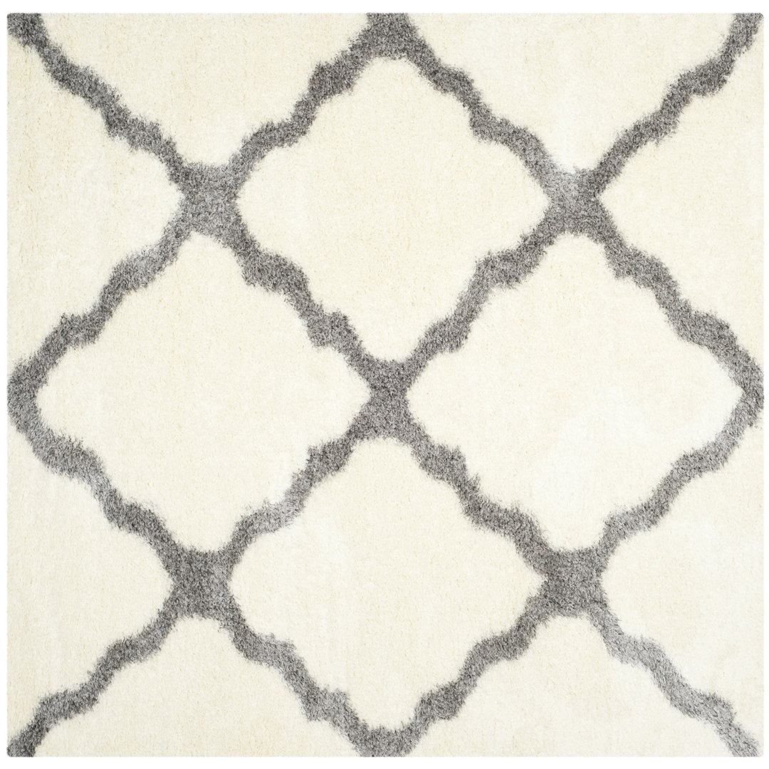Bertl Shag Performance Geometric Rug Winston Porter Rug