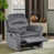 Microfibre/microsuède gris est en rupture de stock sélectionné