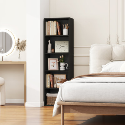 Luder Reversible Color Open Shelf Bookcase by Ebern Designs