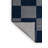 Machine Washable Checkered Blue Area Rug-388267444