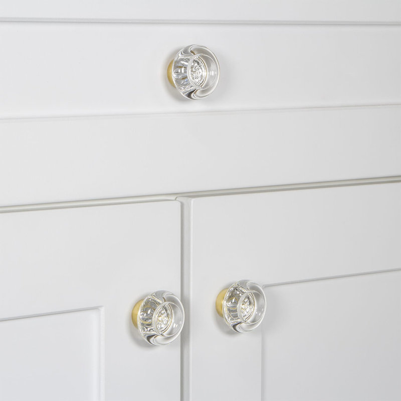 Bordeaux Round Knob, Lifetime Brass