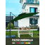 Parasol carré en porte-à-faux 9 pi Sizer-235666450