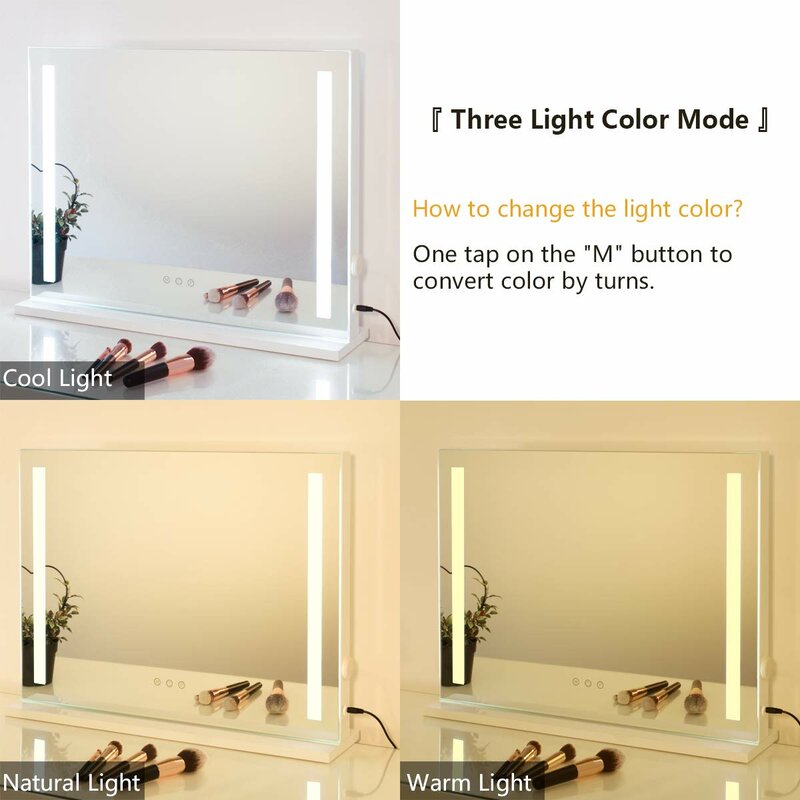 Wade Logan® Macleod Rectangle LED Mirror & Reviews | Wayfair