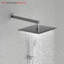 Bras de douche avec bride, fils coniques 1/2 NPT, bras de pomme de douche à pluie, bras d'extension de douche mural-125428366