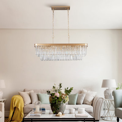 Lustre en cristal 11 lumières K9